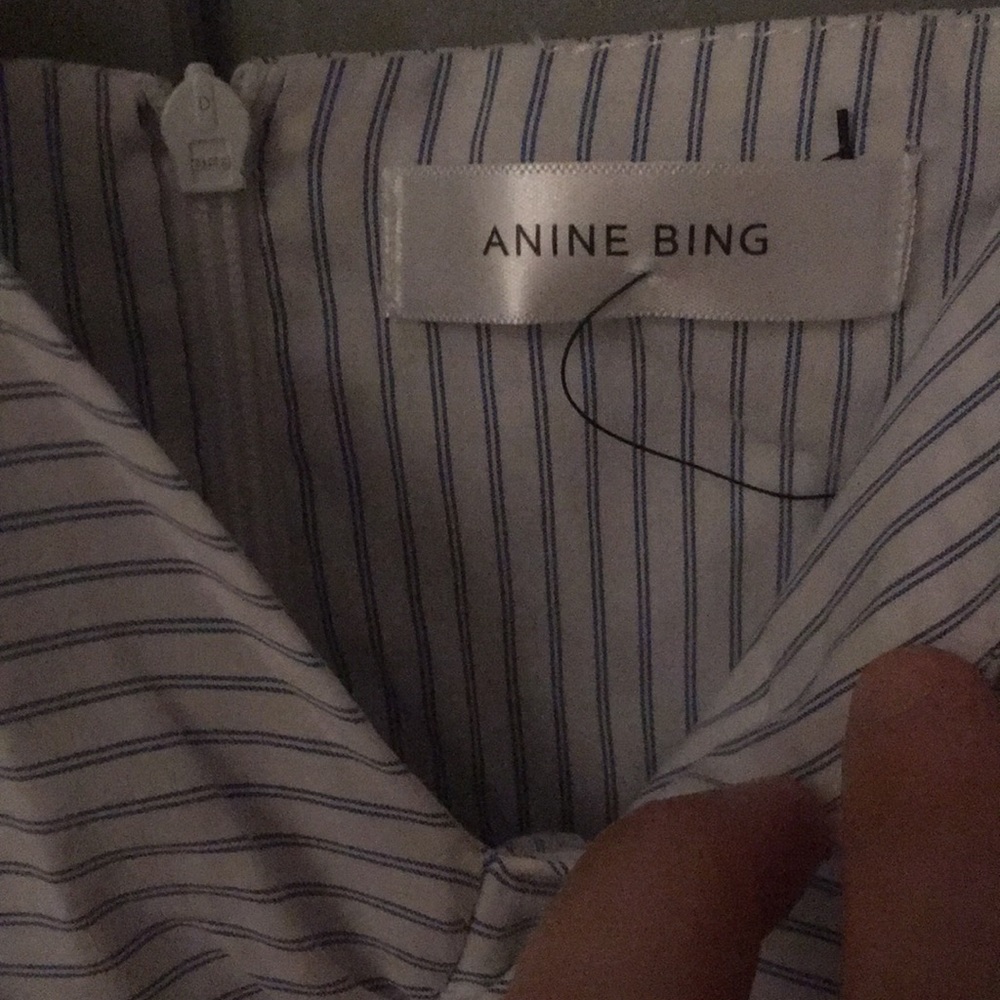 Anine Bing Cotton Dress with Stripes - Picture 4 of 6